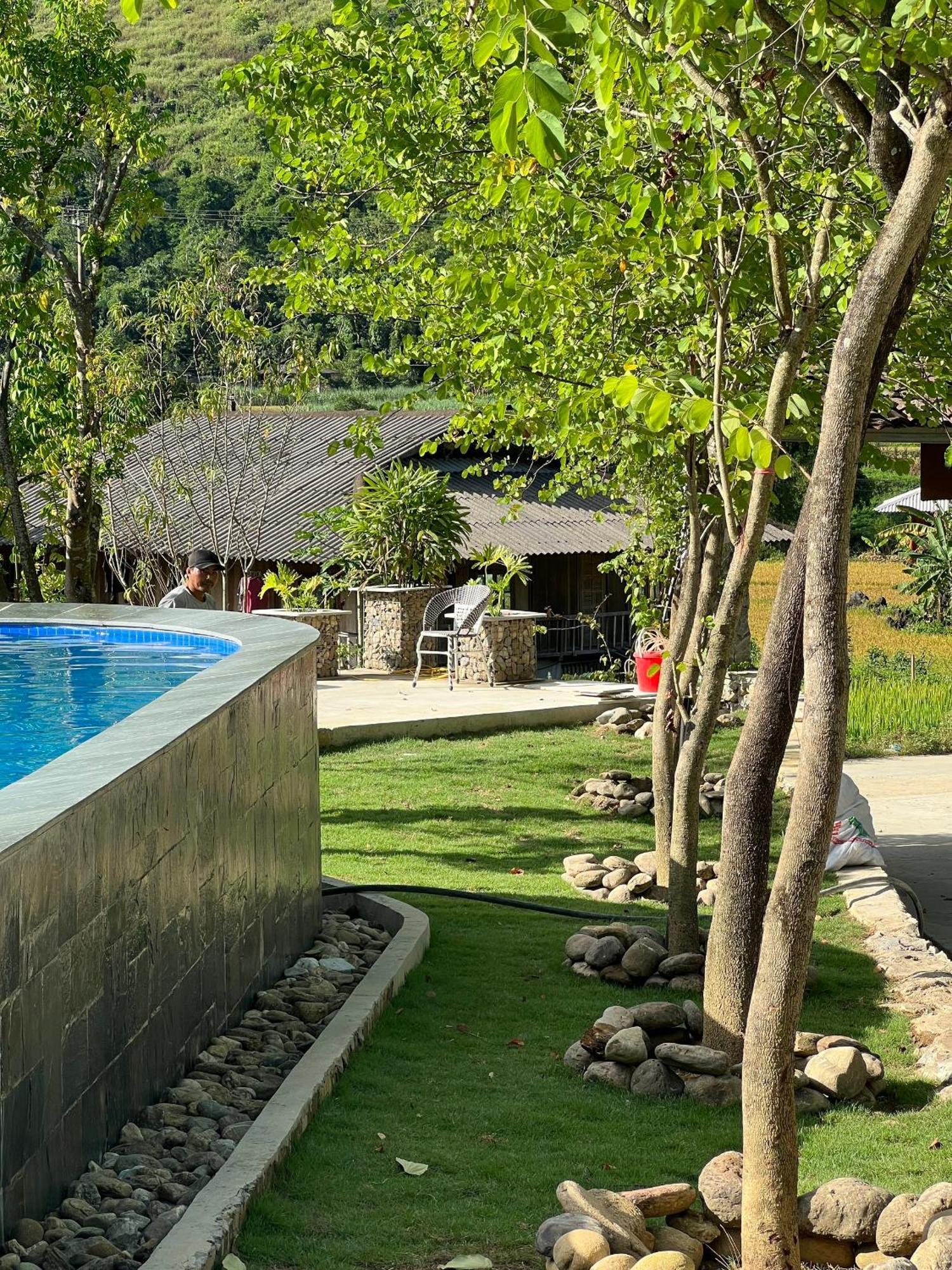 Tom'S Du Gia Homestay Lang Cac ภายนอก รูปภาพ